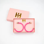 Hot Pink Hoo Hoops