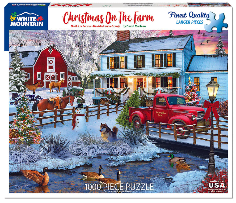 Christmas On the Farm Puzzle