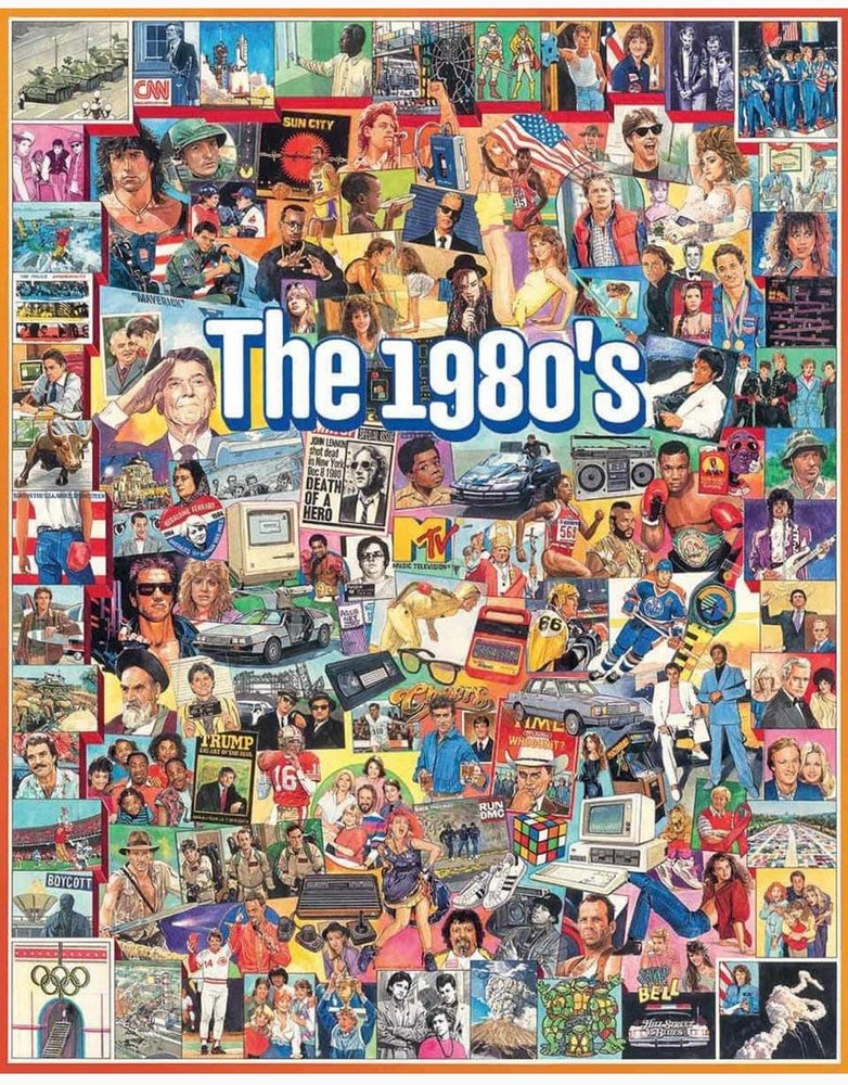 The 1980’s Puzzle: 1000pz