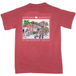 St. Simons Southern Soul Tee Red