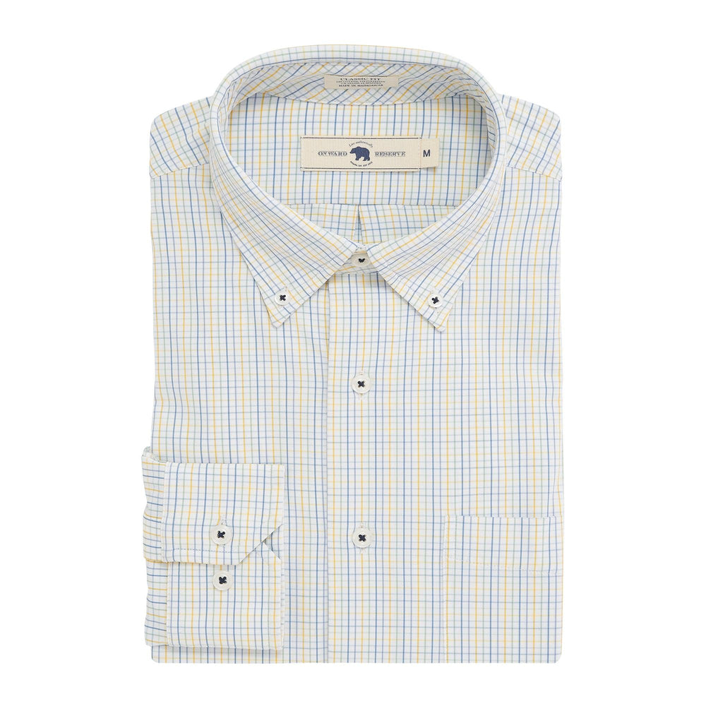 Chapman Classic Fit Performance Button Down: Mimosa