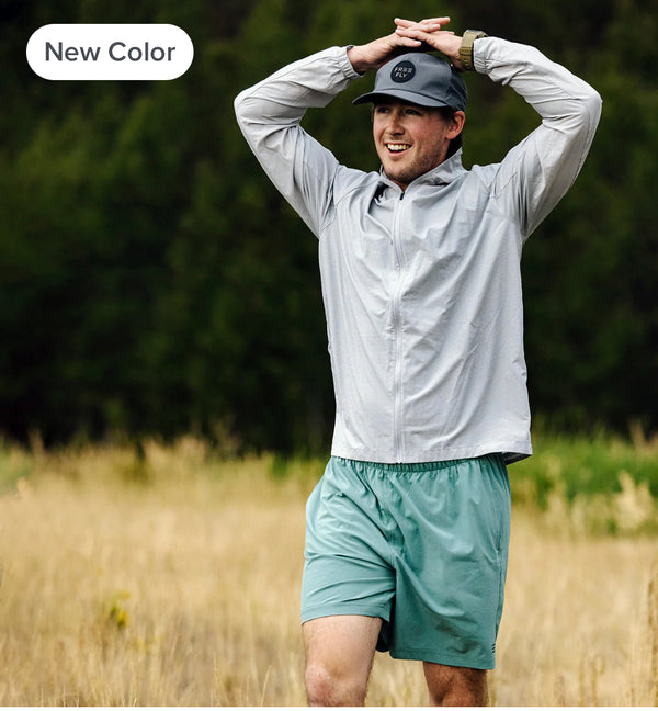 Men's Breeze Short – 6" - Storm Cloud