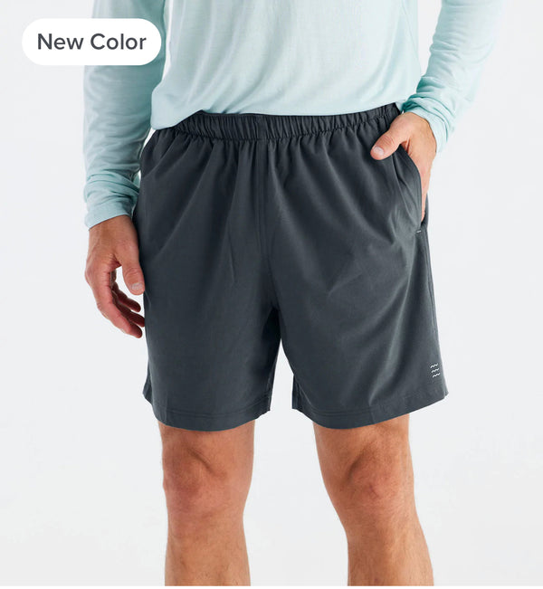 Men's Breeze Short – 6" - Storm Cloud