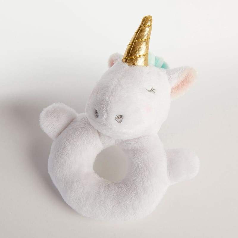 Unicorn Plush Plus Blanket & Simply Enchanted 4-Piece Gift Set