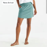 Women's Pull-On Breeze Skirt Sabal Green