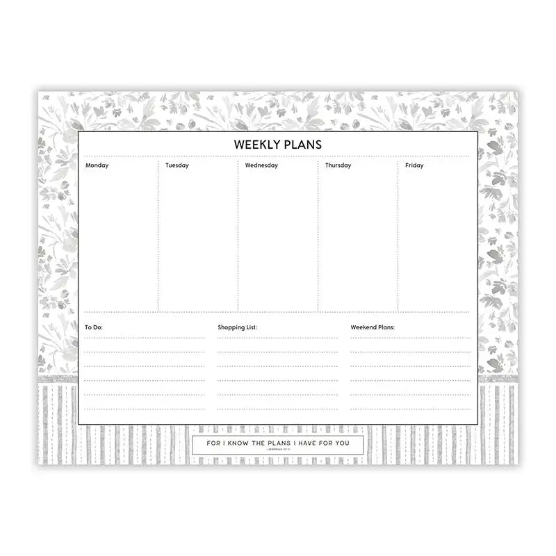 Wkly Planner-CH-For I Know