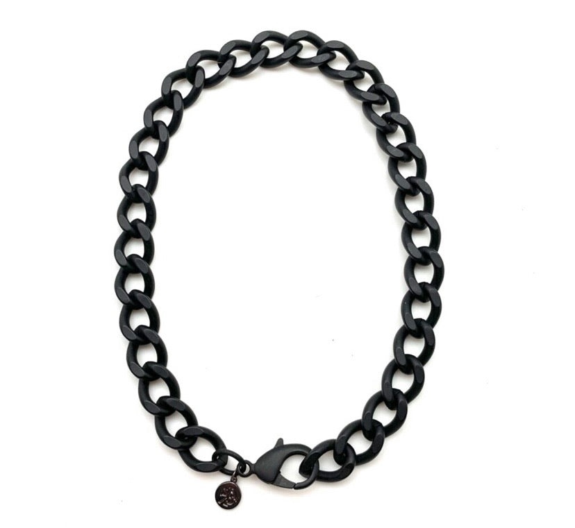 XL Curb Chain- black 18”