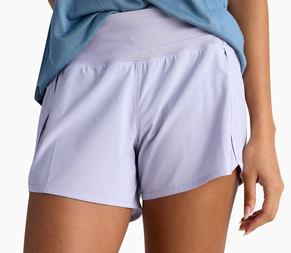 Women's Bamboo Lined Breeze Short - 4": Lavender