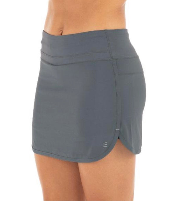 WOMEN'S BAMBOO-LINED BREEZE SKORT- Blue Dusk