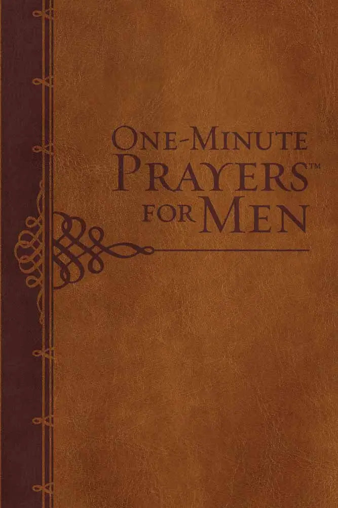 One Minute Prayers for Men- Milano Softone, Book