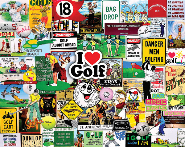 I Love Golf Puzzle: 1000pz