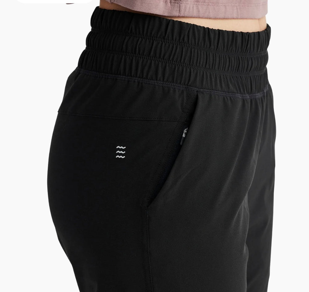 Women's Bamboo-Lined Breeze Pull-On Jogger: Black