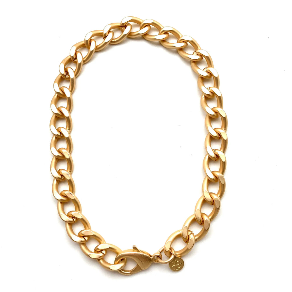 XL Curb Chain Gold 18”