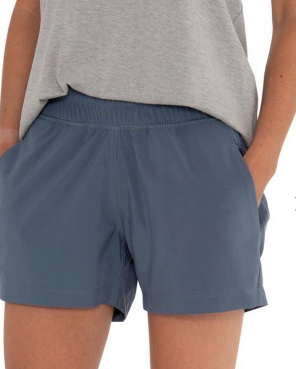 WOMEN'S PULL-ON BREEZE SHORT- Blue Dusk 11