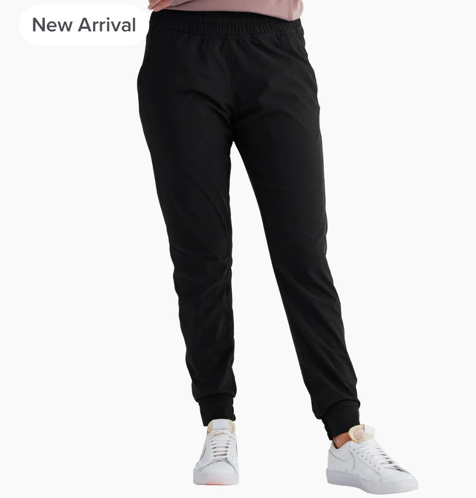 Women's Bamboo-Lined Breeze Pull-On Jogger: Black