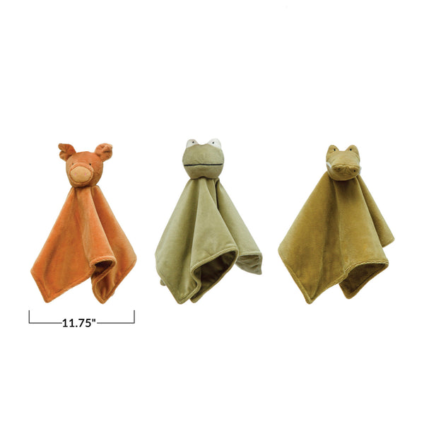 Plush Animal Snuggle Toy, 3 Styles