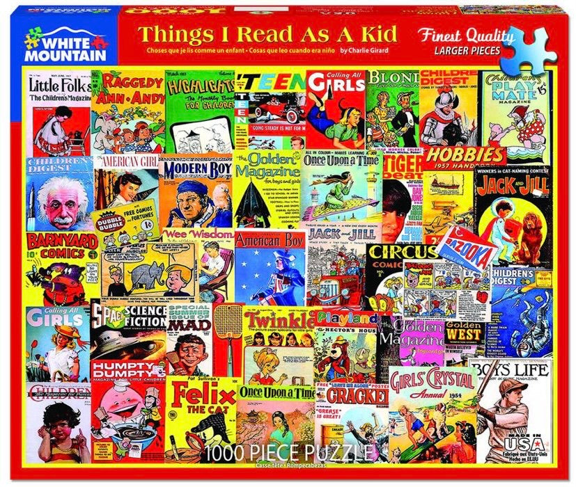 Things I read as a kid Puzzle