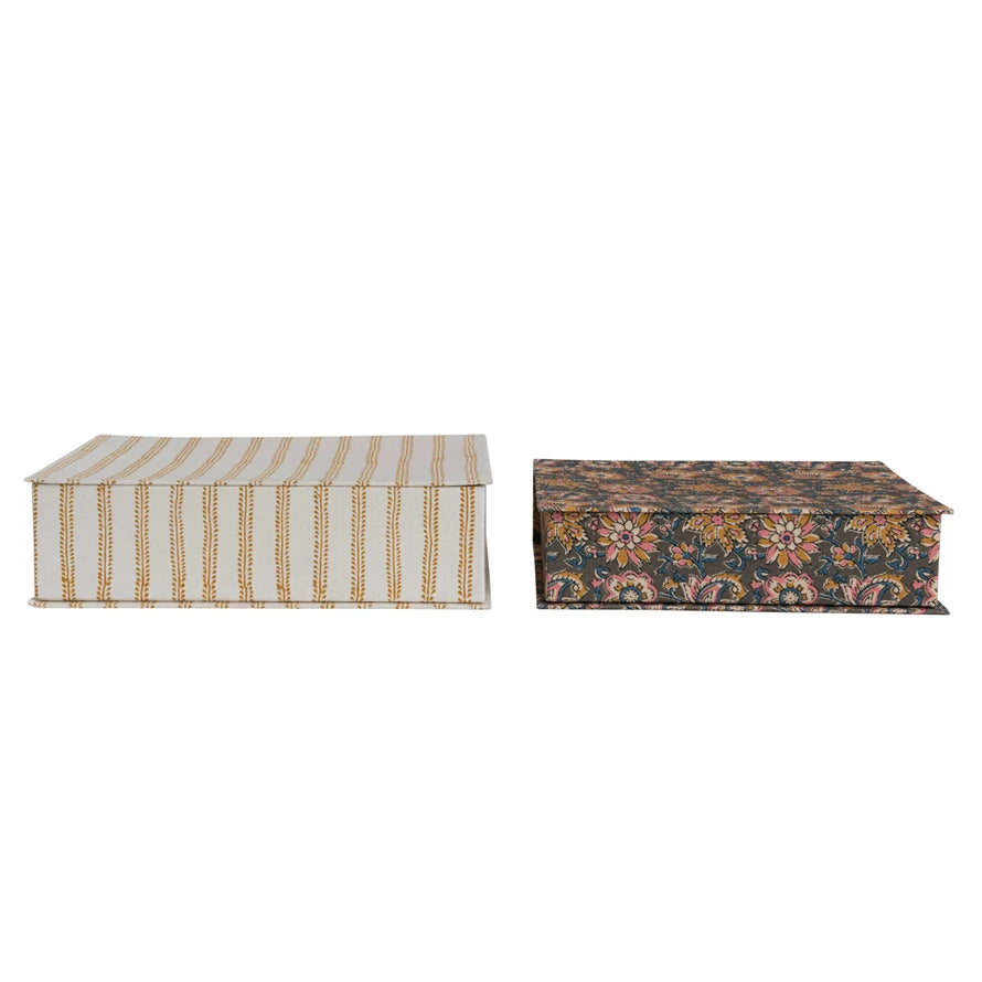 Fabric Covered Boxes