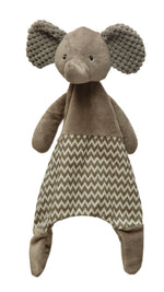 Plush Animal Snuggle Toy w/ Stripes